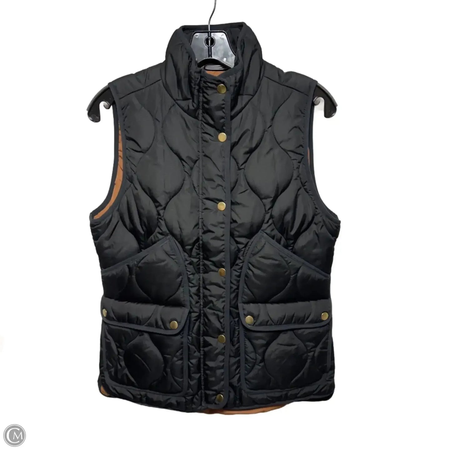 Signature Quilted Excursion Vest By J. Crew In Black, Size: S