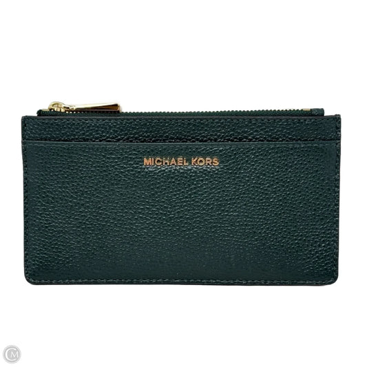 Jet Set Large Saffiano Leather Slim Wallet Designer By Michael Kors, Size: Medium