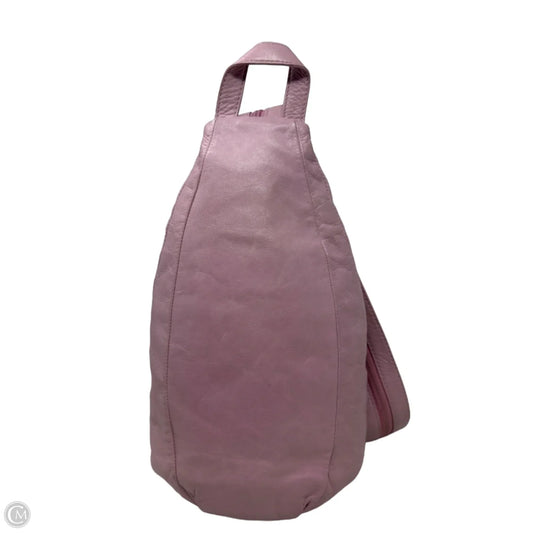 Kiley Leather Backpack In Lilac By Hobo Intl, Size: Medium