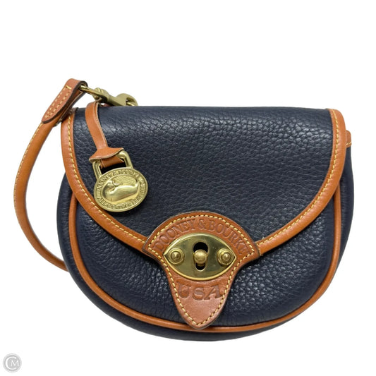 All-Weather Leather Mini Cavalry Crossbody Designer By Dooney And Bourke, Size: Small