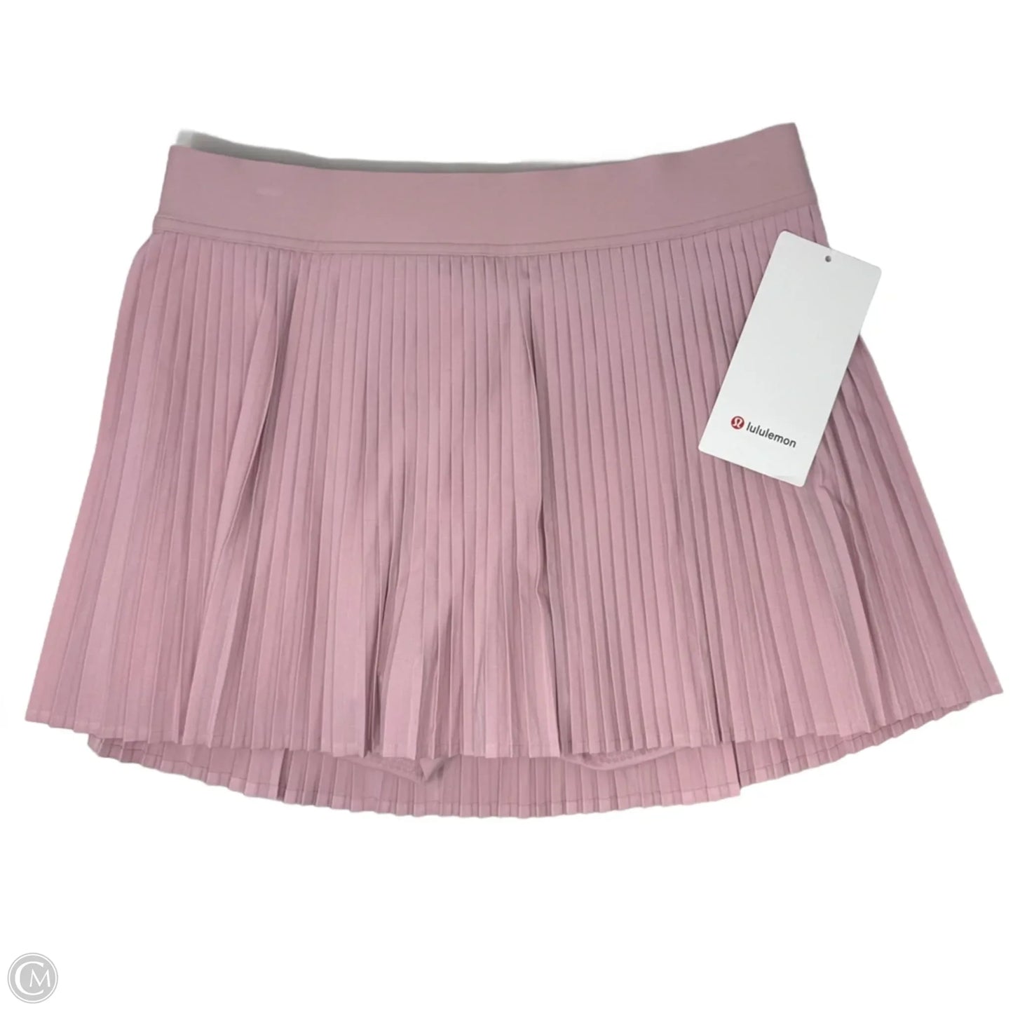 Varsity Tennis Athletic Skirt By Lululemon In Pink, Size: 8