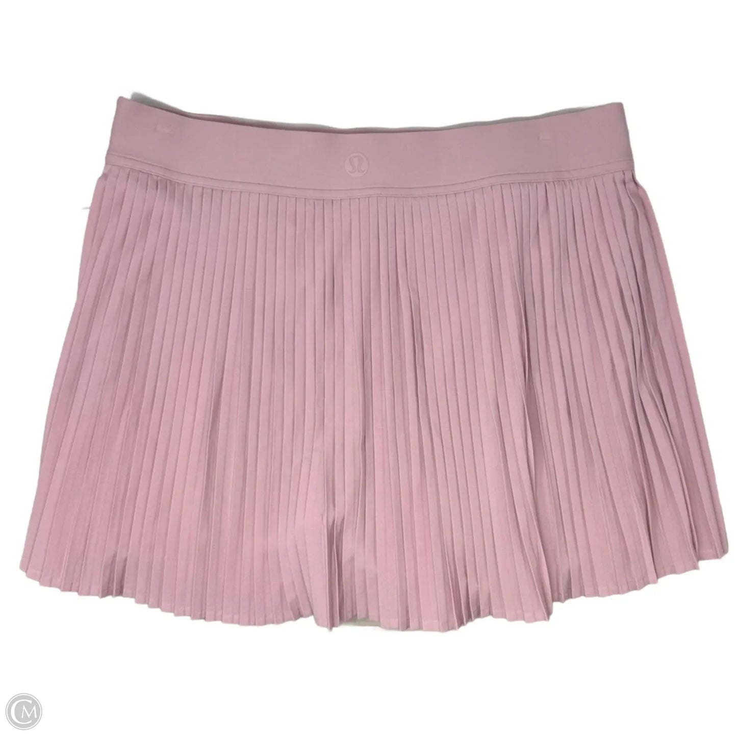 Varsity Tennis Athletic Skirt By Lululemon In Pink, Size: 8