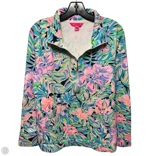 Jacket Designer By Lilly Pulitzer In Tropical Print, Size: M