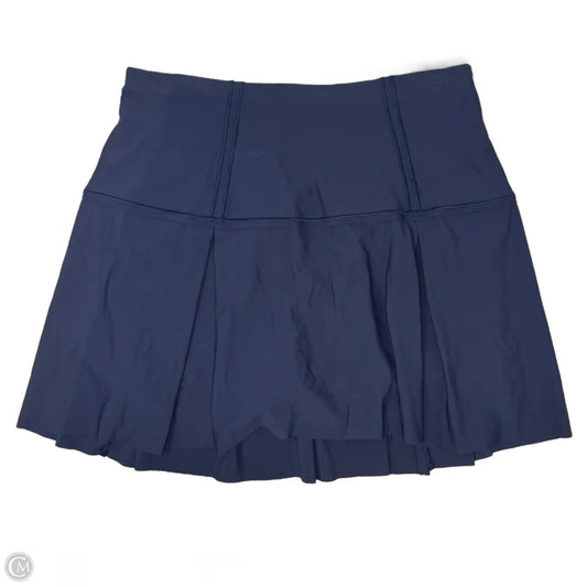 Athletic Skort By Lululemon In Navy, Size: 2
