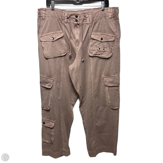 Pants Cargo & Utility By Free People In Mauve, Size: Xl