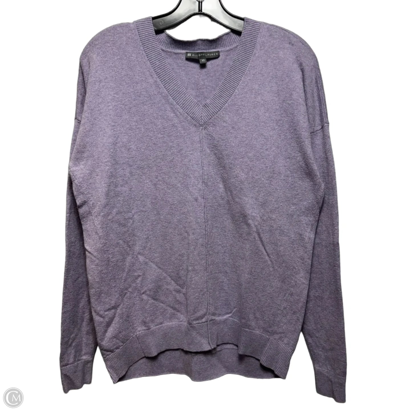 Sweater By Elliott Lauren In Purple, Size: Xs