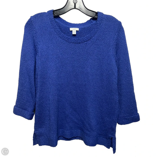 Sweater By J. Jill In Blue, Size: Sp