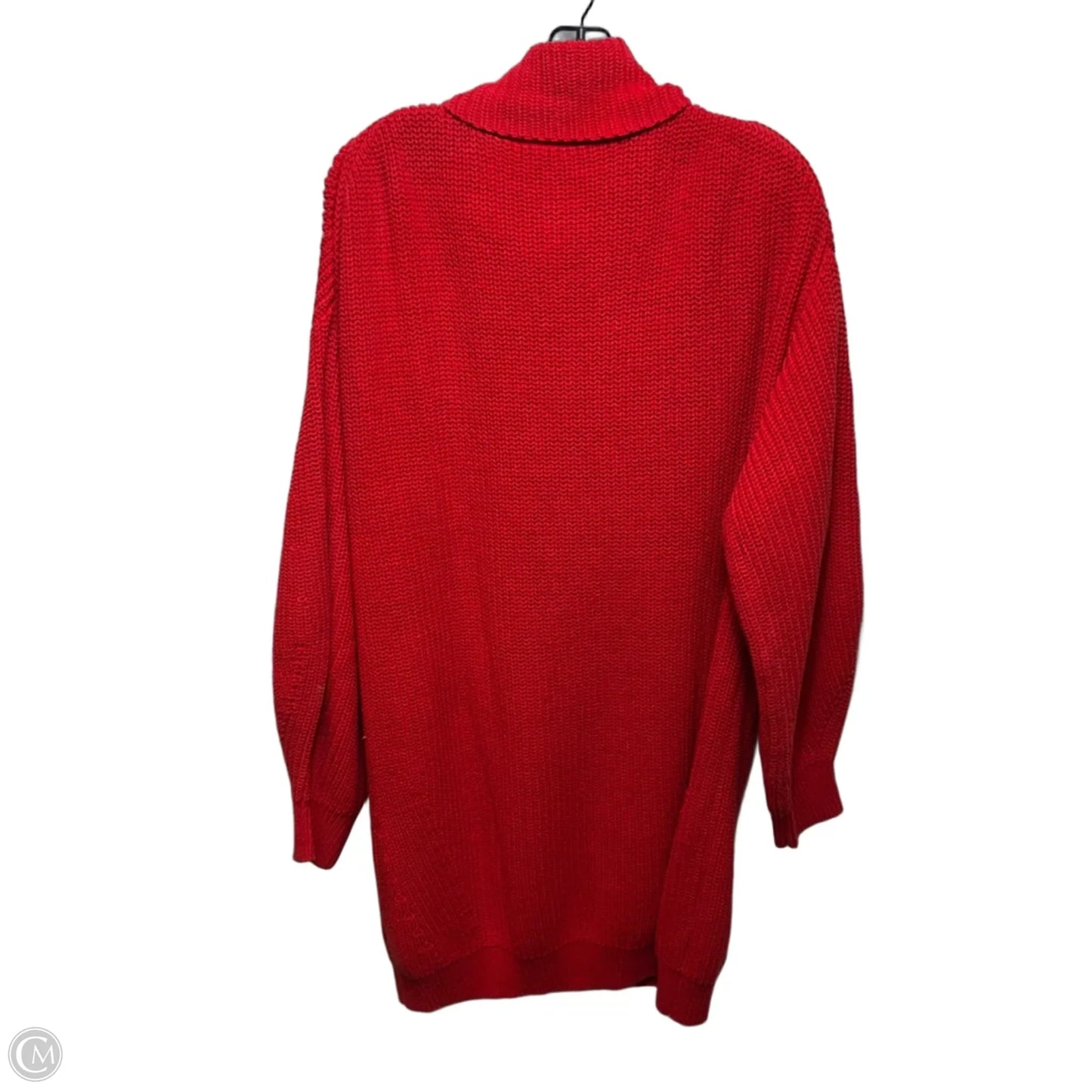 Chrissy Sweater Dress By Gianni Bini In Red, Size: L