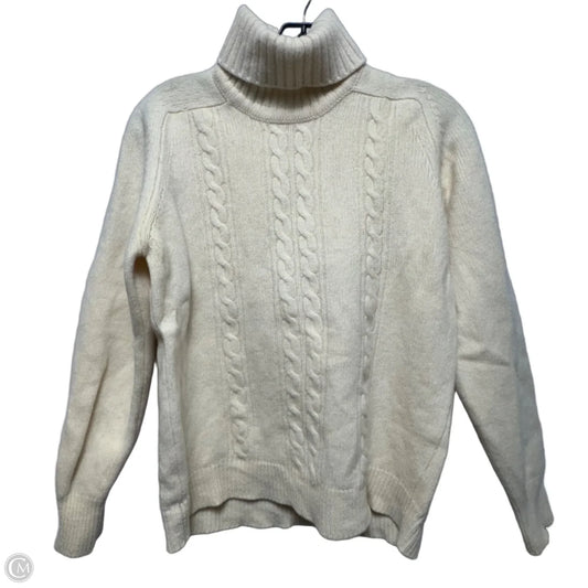 Sweater By Saks Fifth Avenue In Cream, Size: M