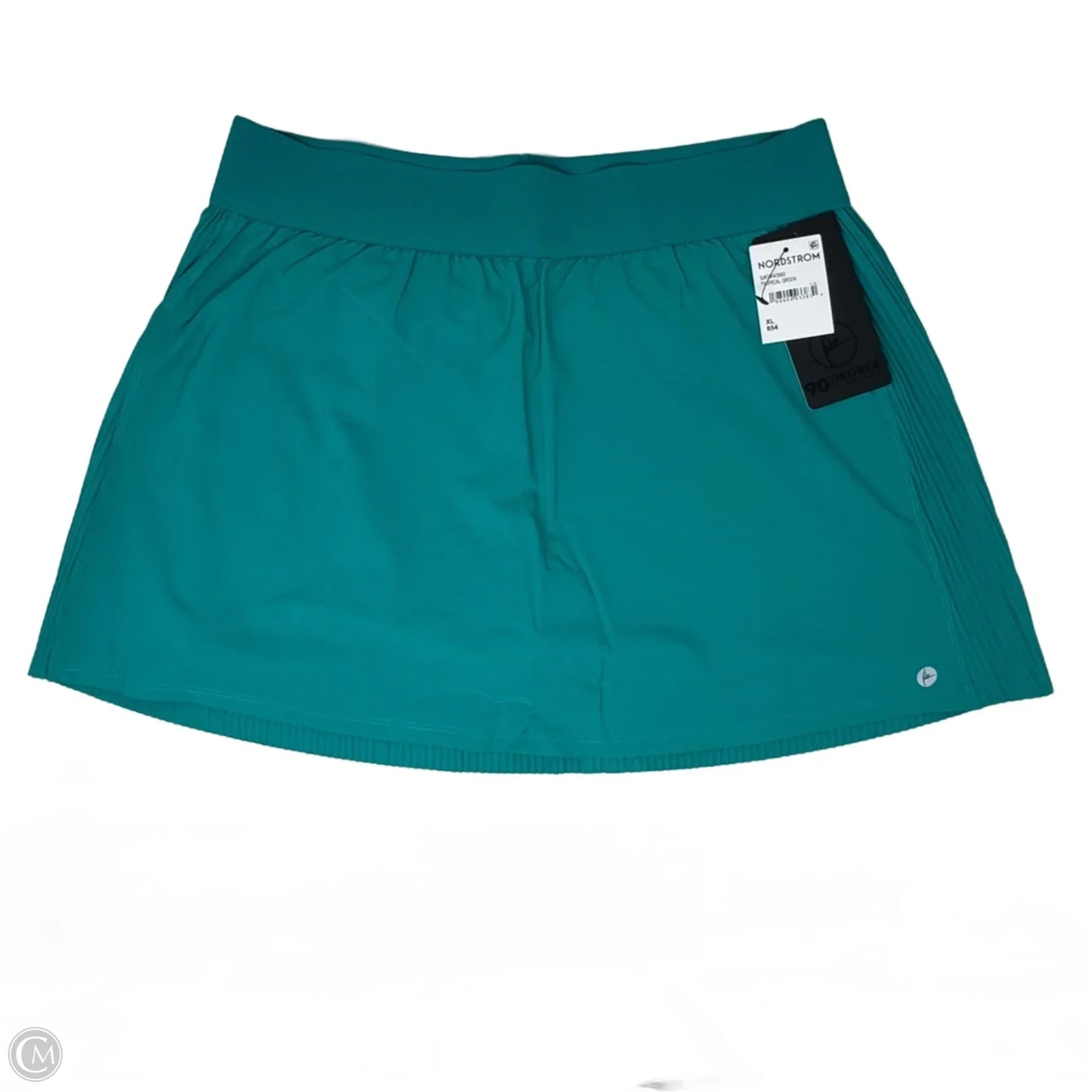 Lightstreme Easy Flow Athletic Skort By 90 By Reflex In Tropical Green, Size: Xl
