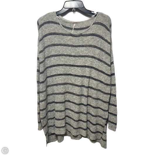 Sweater By Free People In Striped Pattern, Size: S