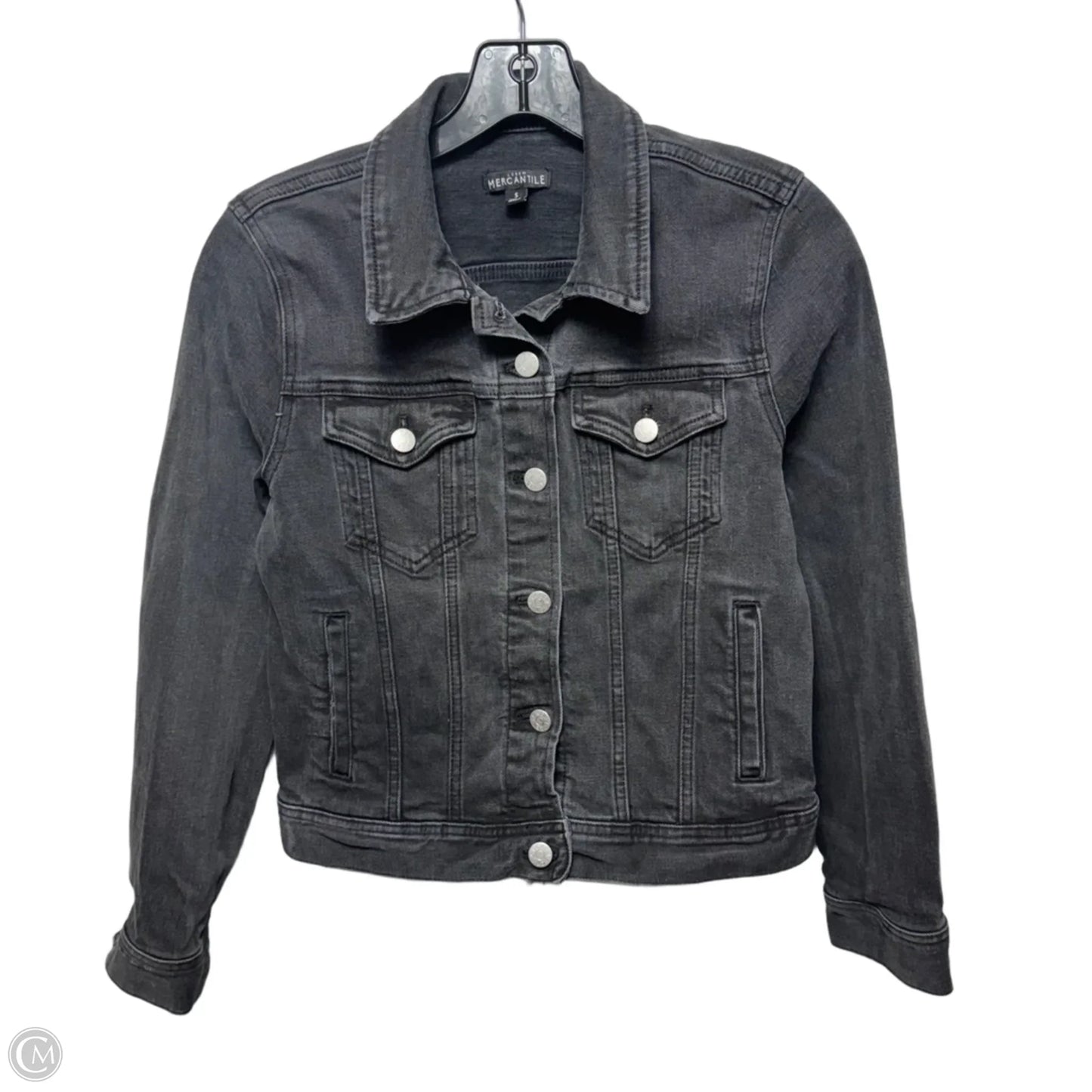 Jacket Denim By J. Crew Mercantile In Black Denim, Size: S