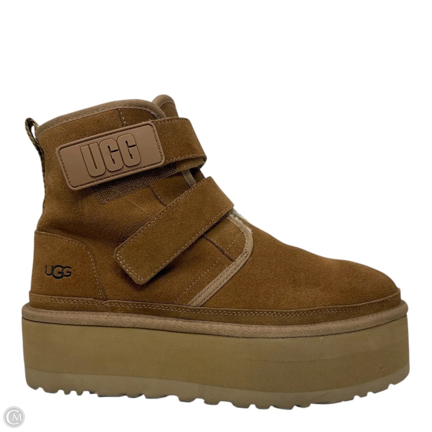Neumel Platform Boots Designer By Ugg In Tan, Size: 10