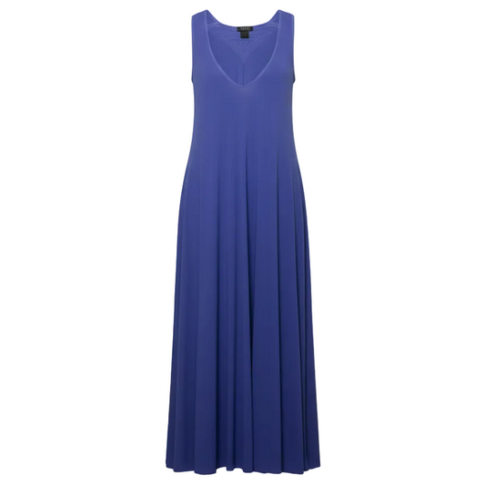 Made In Morocco Bias Cut Midi Dress By Dairi In Purple, Size: M (estimated)