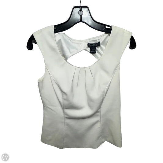 Top Sleeveless By White House Black Market In White, Size: 6