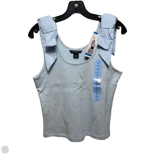 Bow Tank Top By French Connection In Blue, Size: L
