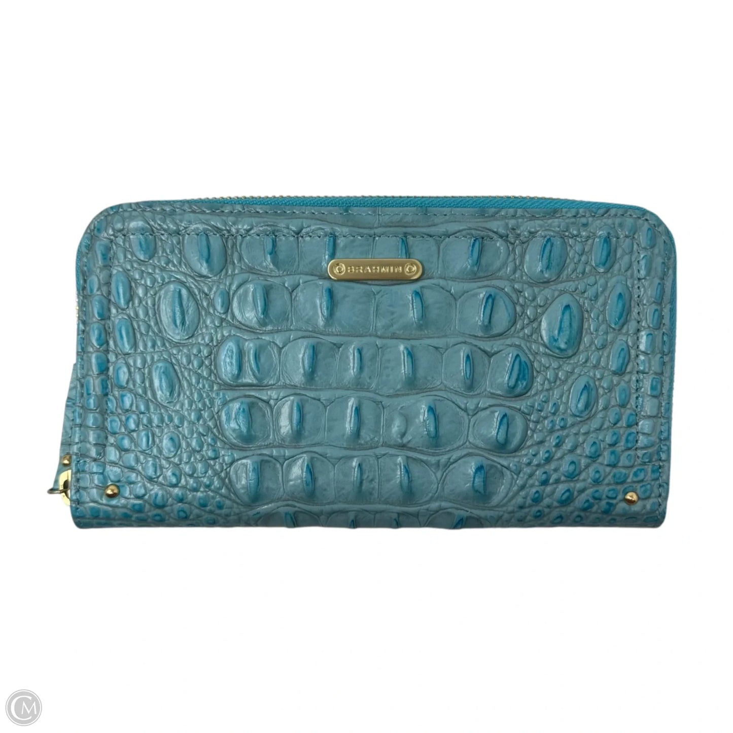 Suri Zip Wallet Designer By Brahmin, Size: Medium