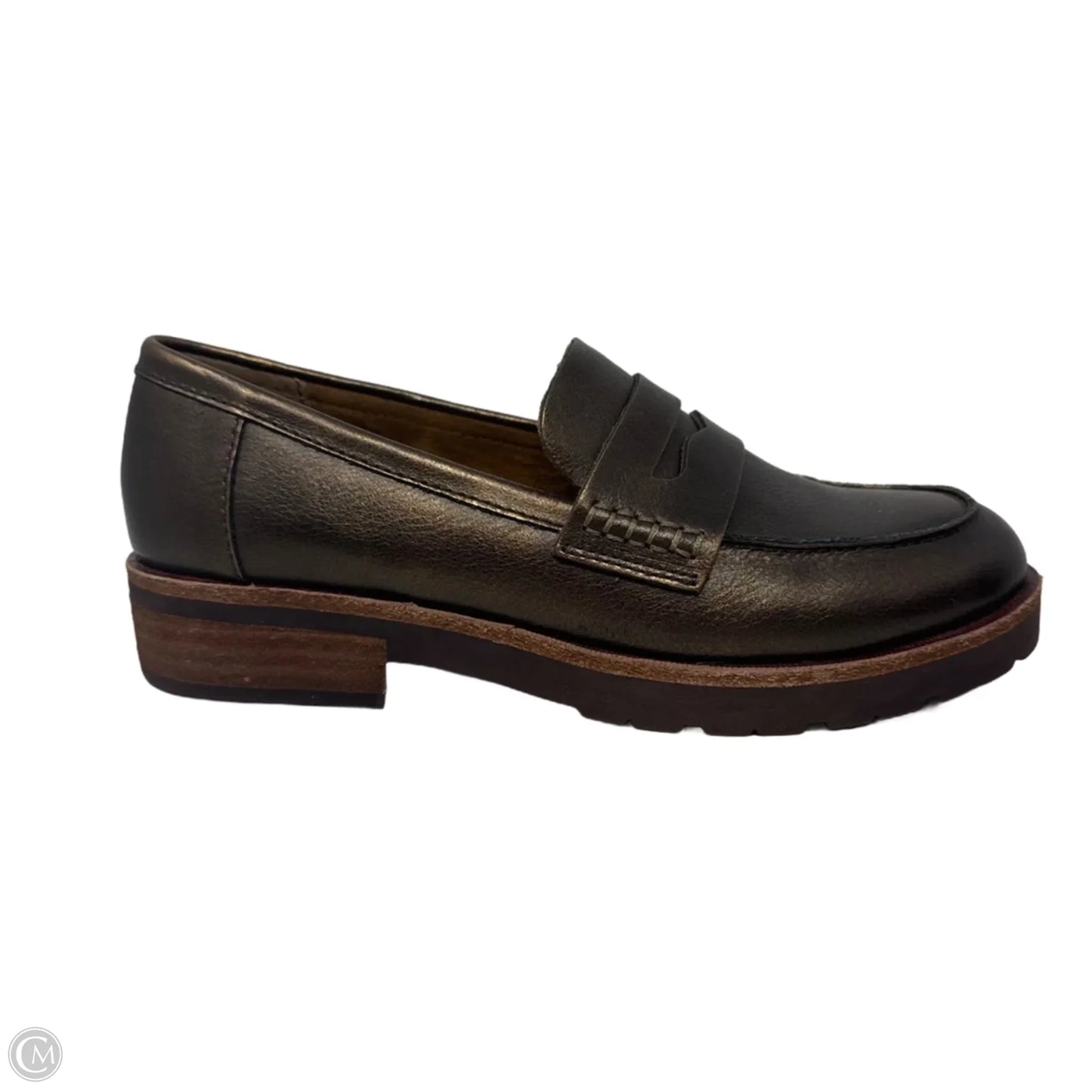 Carlisle Penny Loafers By Kork Ease In Bronze, Size: 6