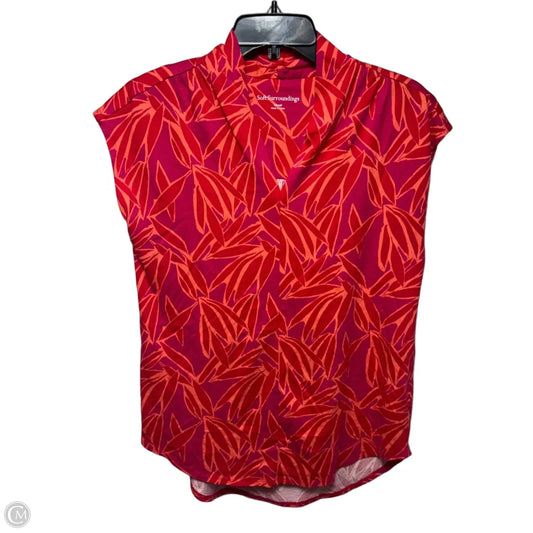 Top Sleeveless By Soft Surroundings In Multi-colored, Size: Xs