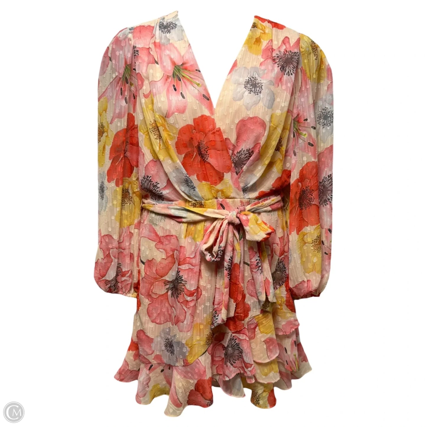 Laurel Mini Dress By Alex Marie In Floral Print, Size: 12