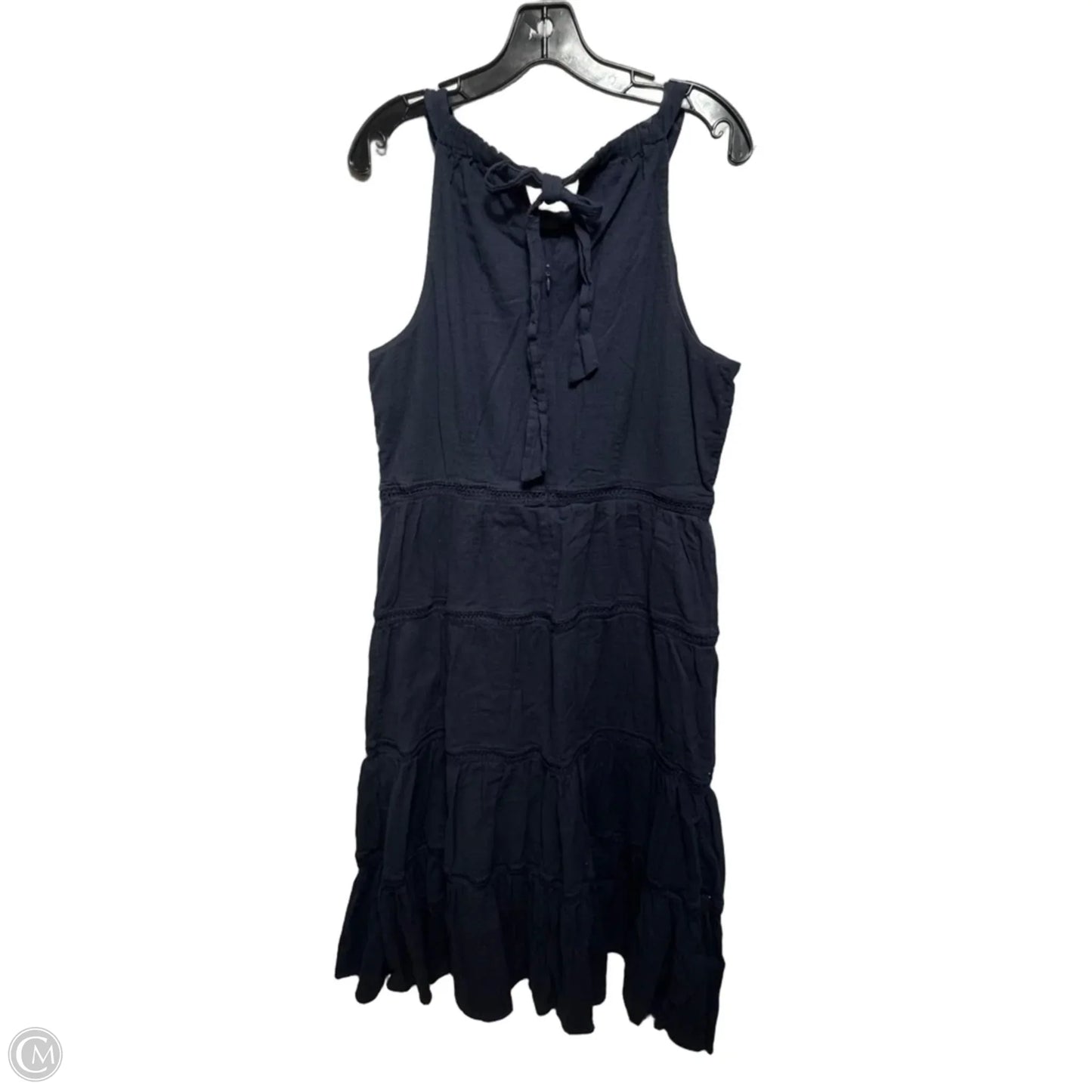 Dress Casual Maxi By Talbots In Navy, Size: 14