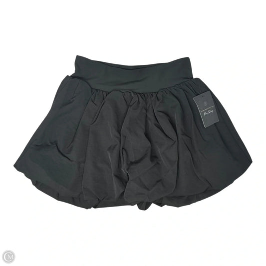 Bubble Athletic Skirt By Sage In Black, Size: M
