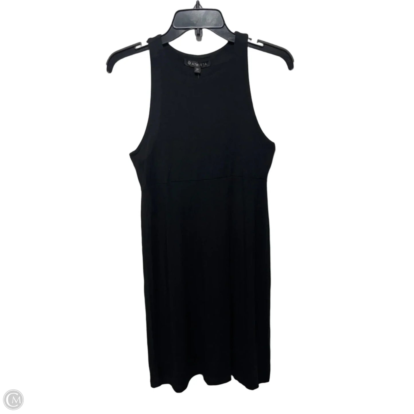 Santorini High Neck Solid Dress Casual Short By Athleta In Black, Size: Xs