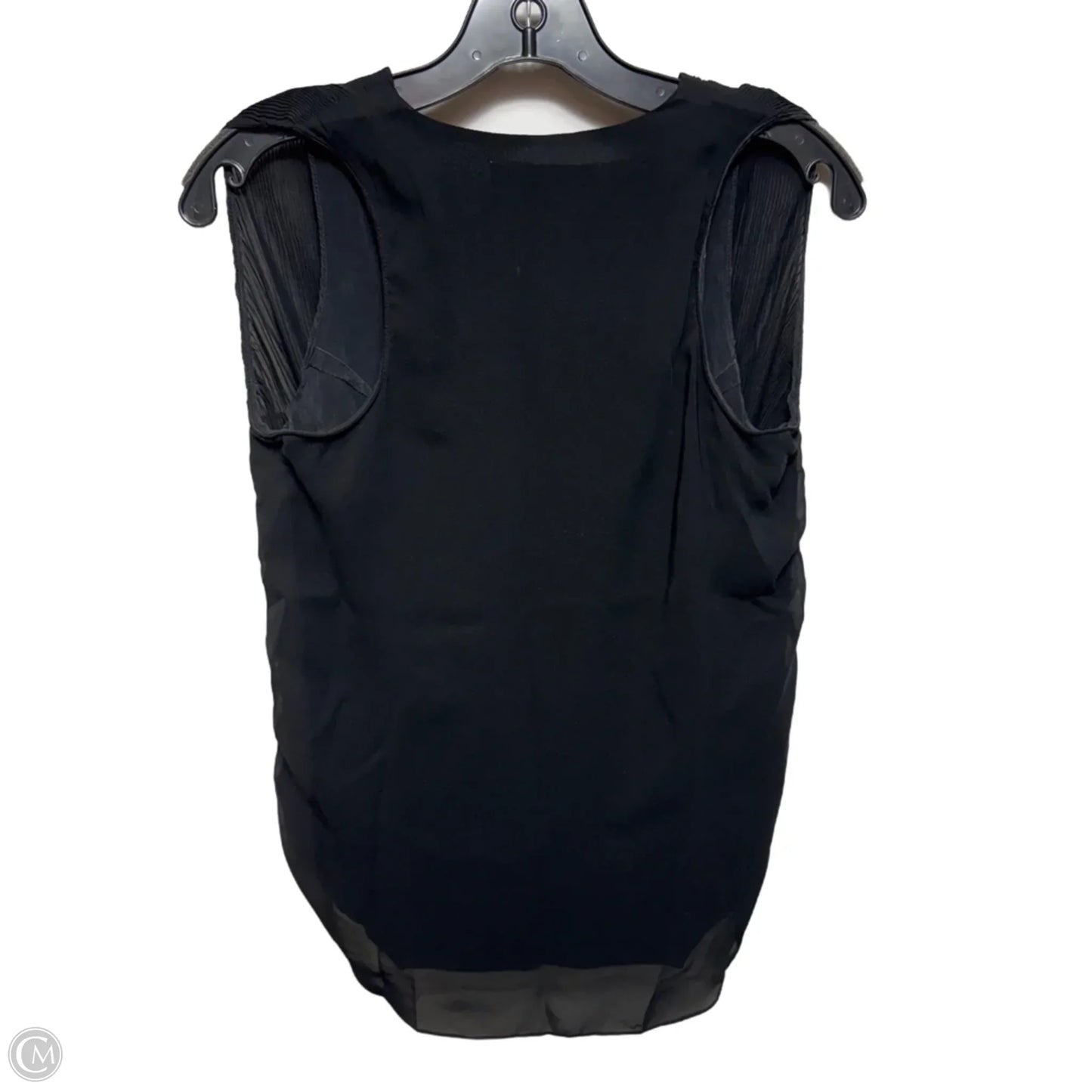 Silk Top Sleeveless By Amanda Uprichard In Black, Size: S
