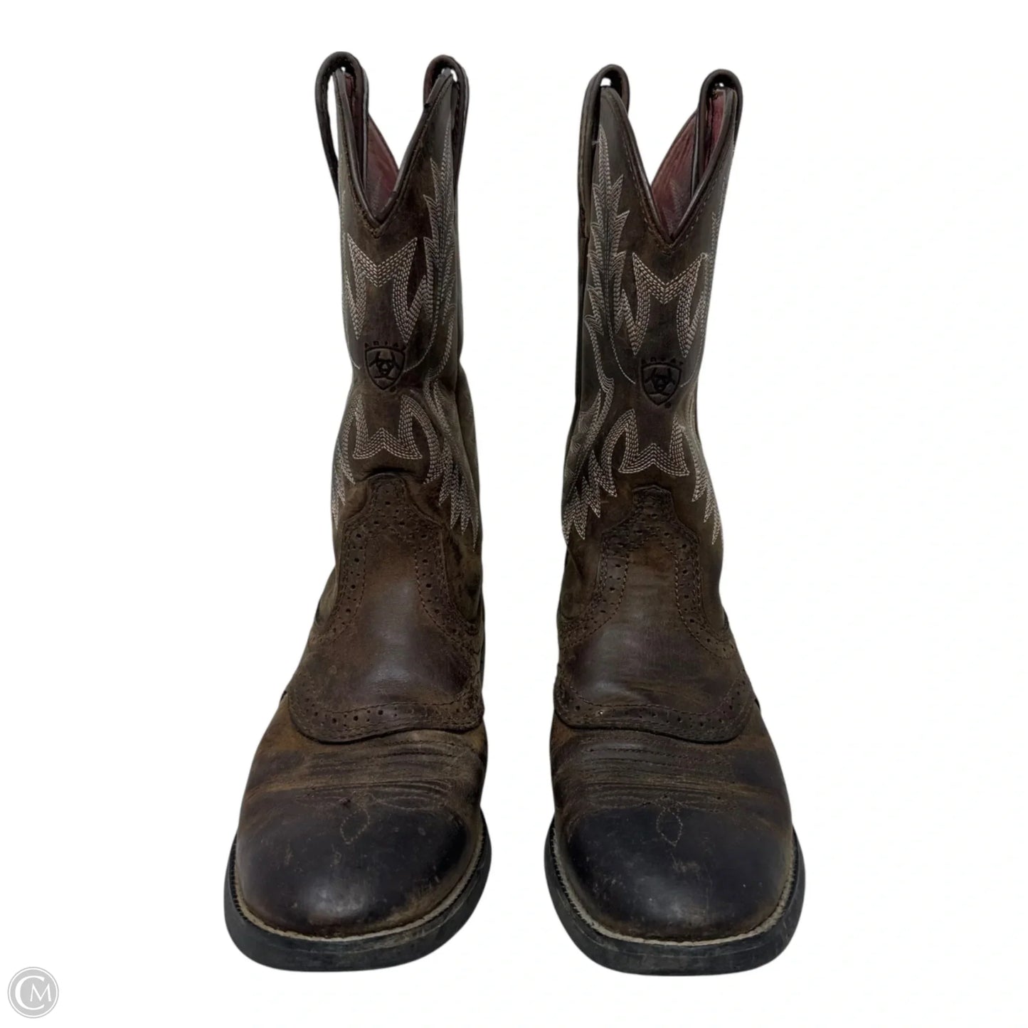 Heritage Stockman Western Boots By Ariat In Brown, Size: 6.5