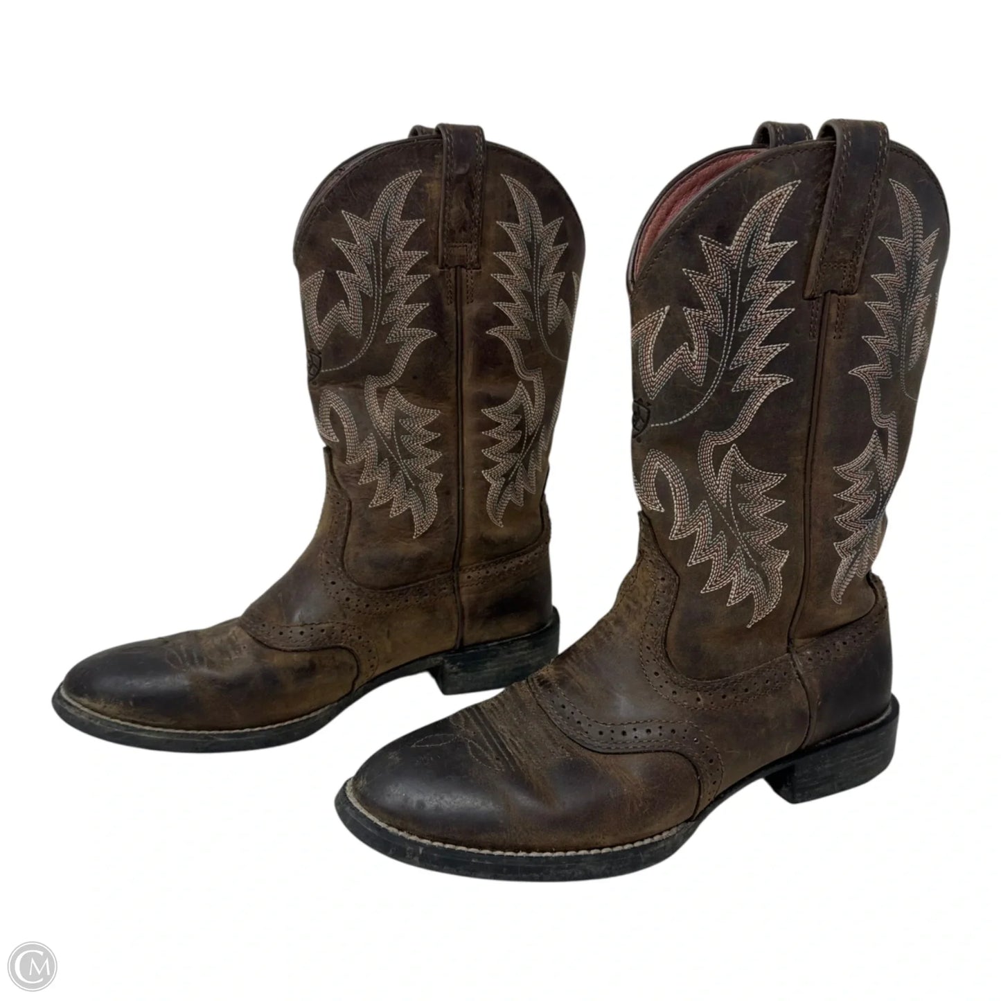 Heritage Stockman Western Boots By Ariat In Brown, Size: 6.5