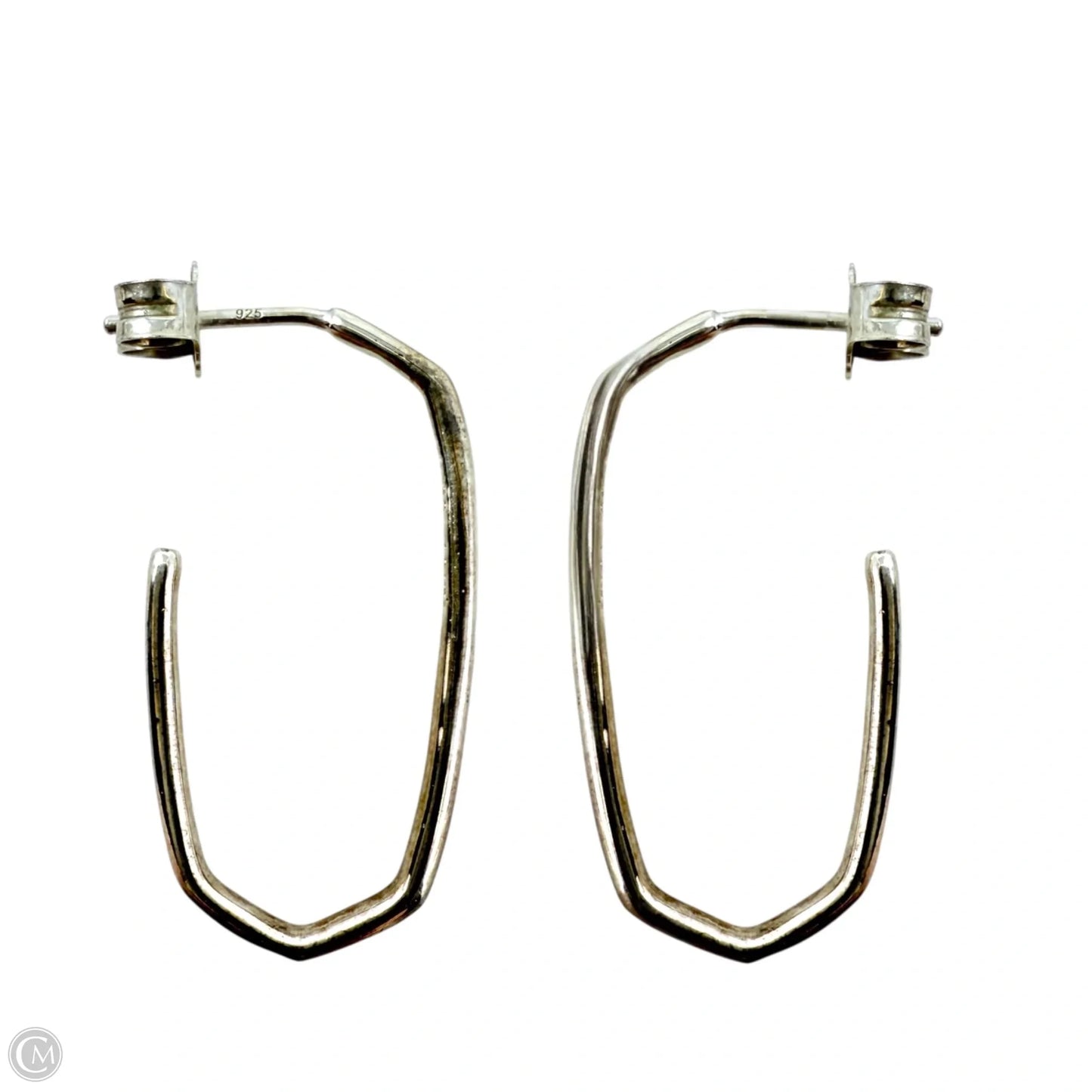Ellen Sterling Silver Hoop Earrings By Kendra Scott