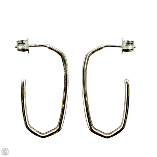 Ellen Sterling Silver Hoop Earrings By Kendra Scott