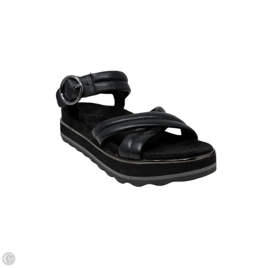 Sandals Flats By Vionic In Black, Size: 8