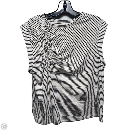 Top Sleeveless By Pilcro In Striped Pattern, Size: Xs