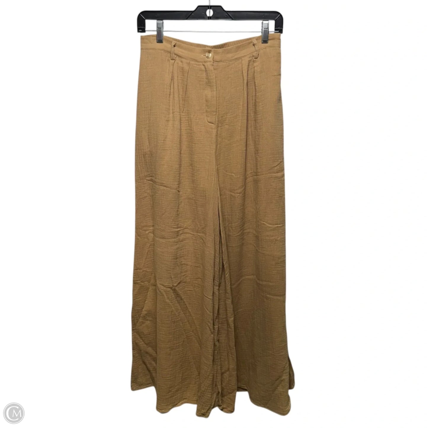Pants Wide Leg By Aakaa In Tan, Size: M