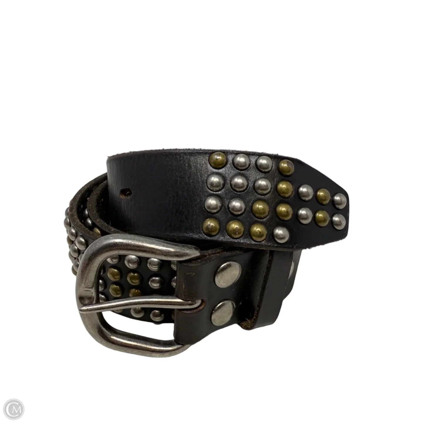 Costello Studded Leather Belt By Bed Stu, Size: 32”
