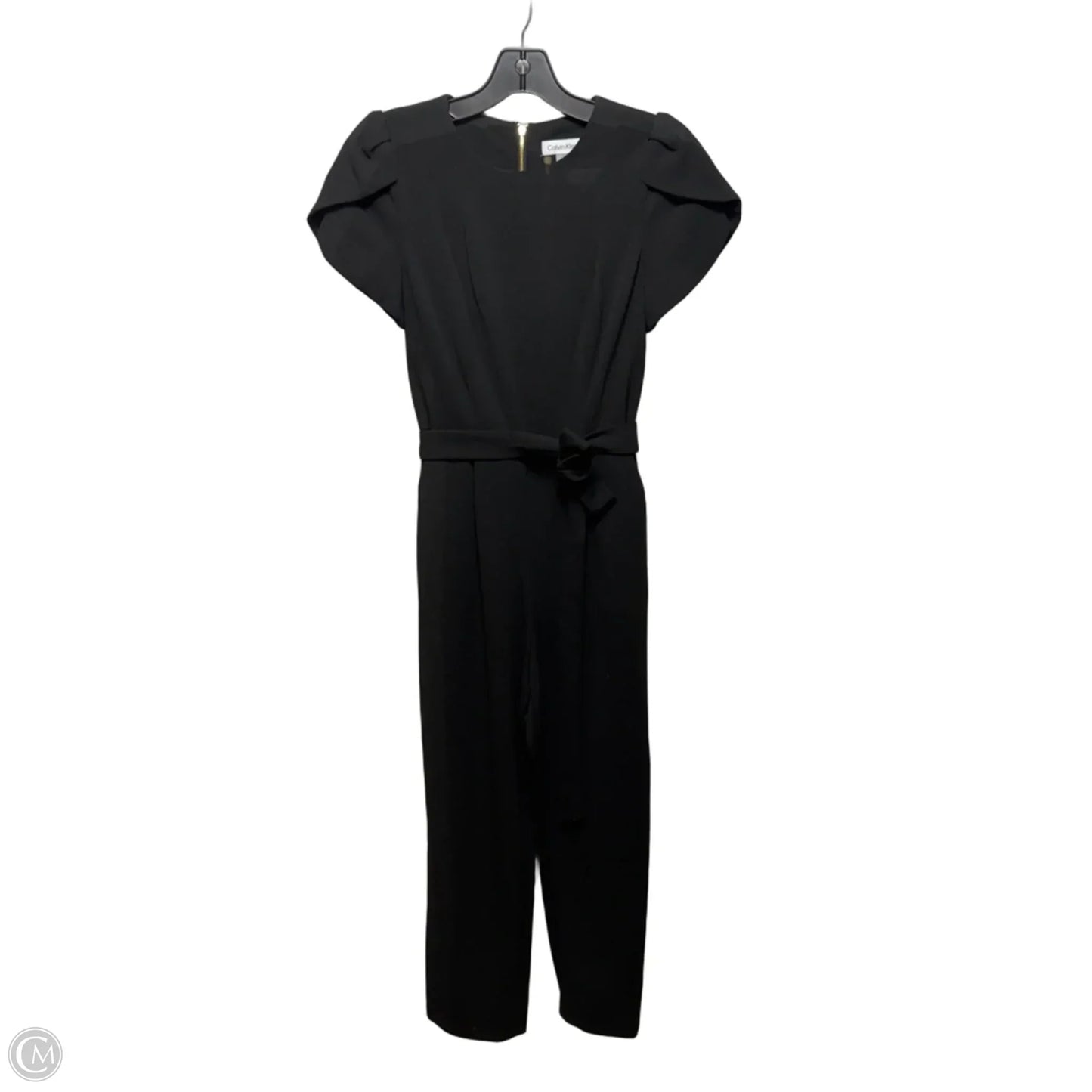 Jumpsuit By Calvin Klein In Black, Size: 4