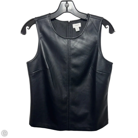 Top Sleeveless By J. Crew In Black, Size: Xs