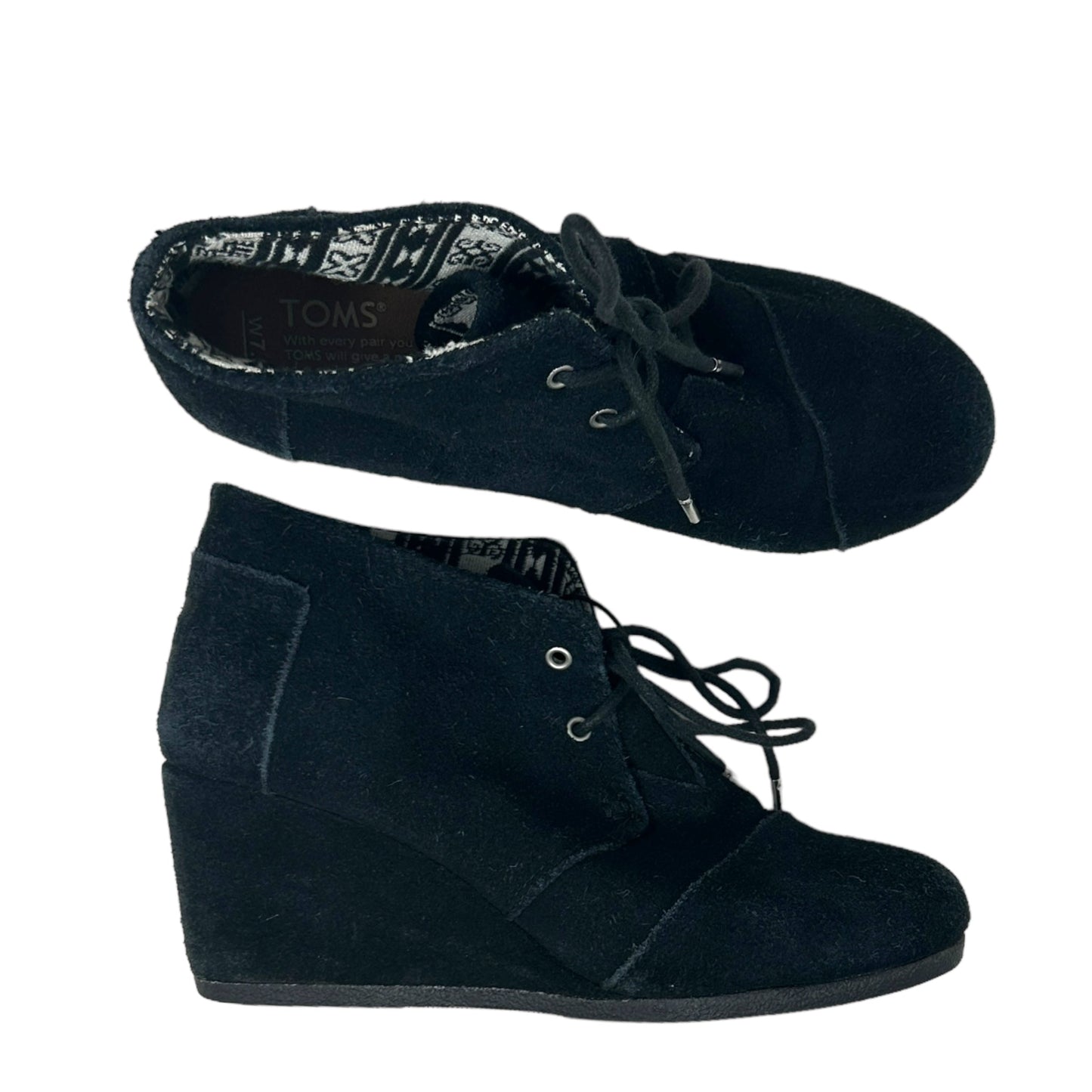 Kala Wedge Bootie By Toms Size: 7.5