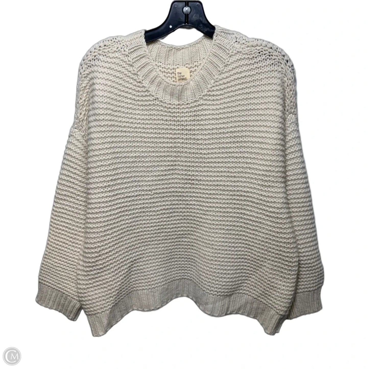 Sweater By The Fisher Project In Cream, Size: M ESTIMATED