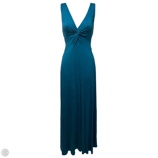Camilla Maxi Dress By Maeve In Teal, Size: S