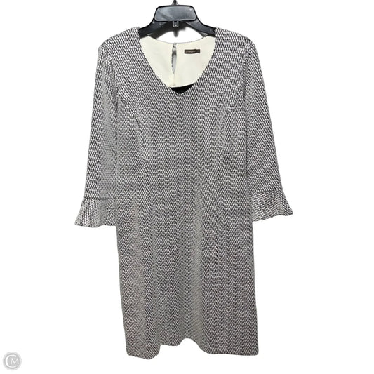 Dress Casual Midi By J Mclaughlin In Black & White, Size: M