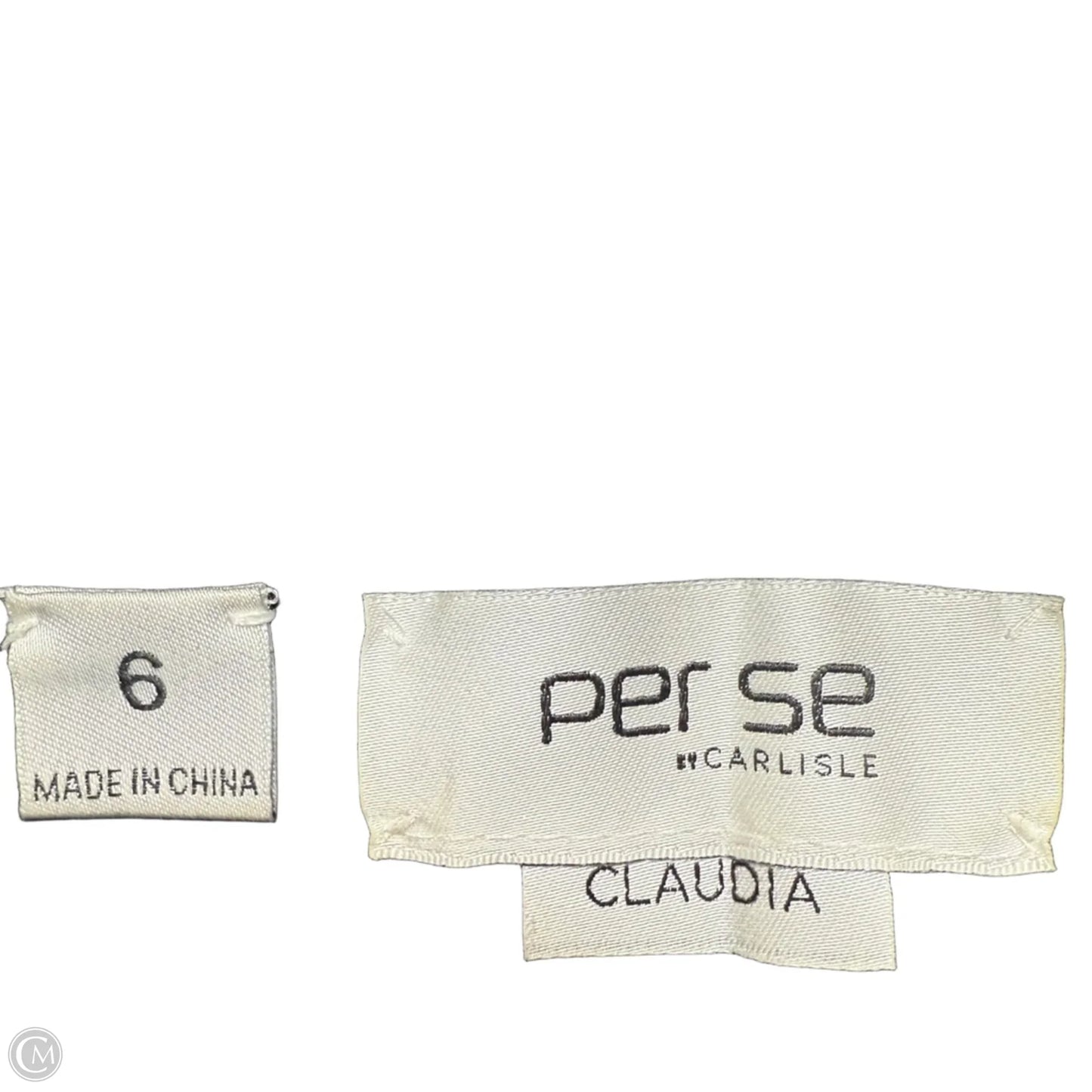 Claudia Pants Dress By Per Se In Black, Size: 6