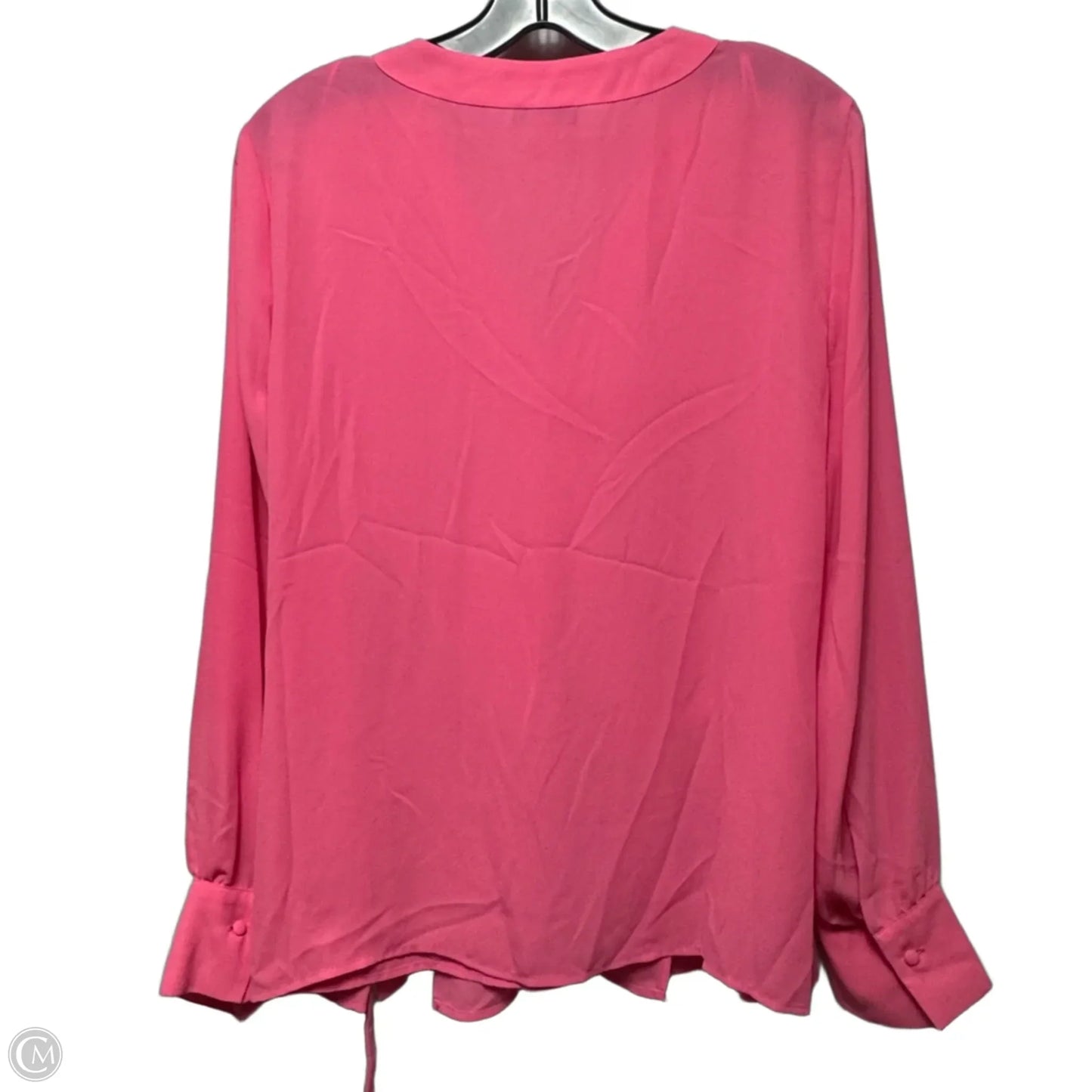 Top Long Sleeve By Vince Camuto In Pink, Size: L