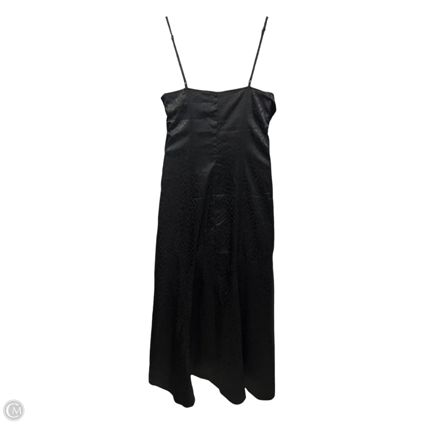 Tank Midi Slip Dress By Saltwater Luxe In Black, Size: L