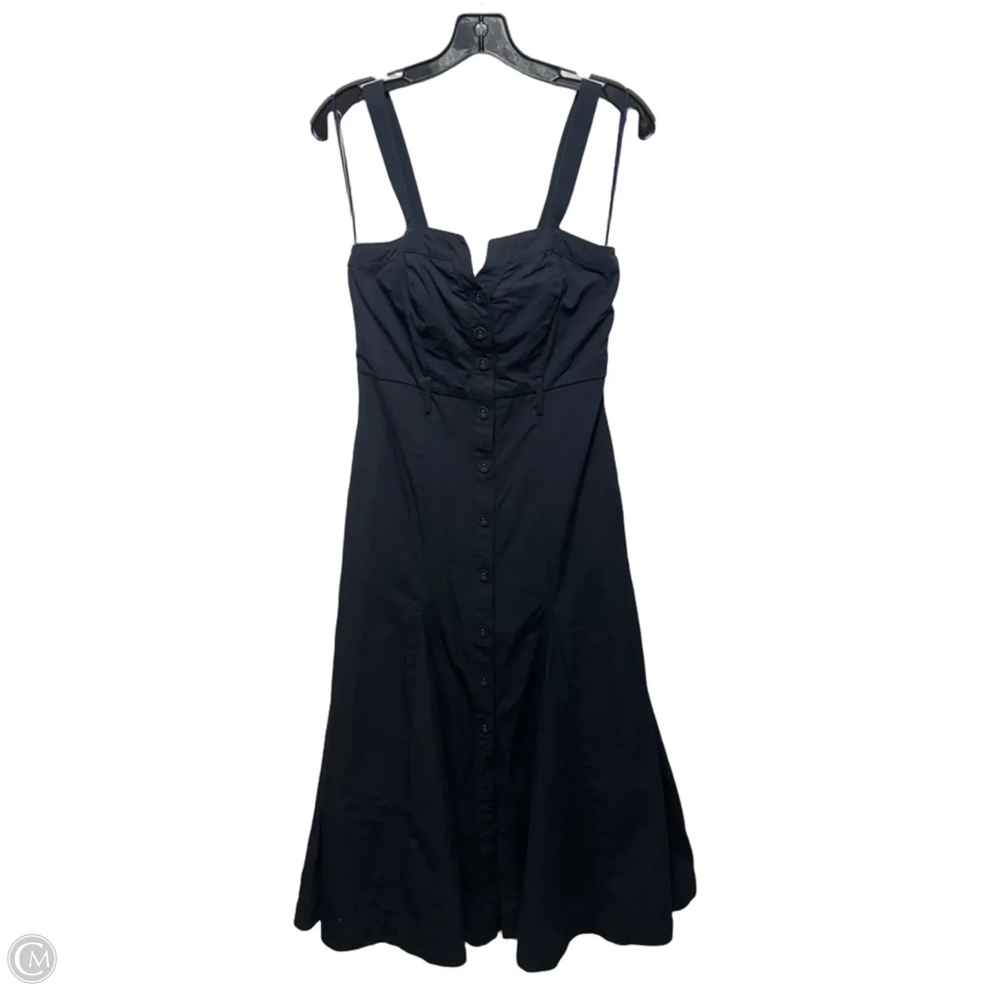 McKinley Button-Front Midi Dress By ASTR The Label In Navy, Size: M