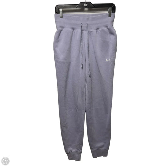 Athletic Pants By Nike Apparel In Purple, Size: S
