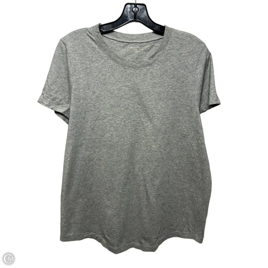 Top Short Sleeve Basic By Madewell In Grey, Size: Xxl