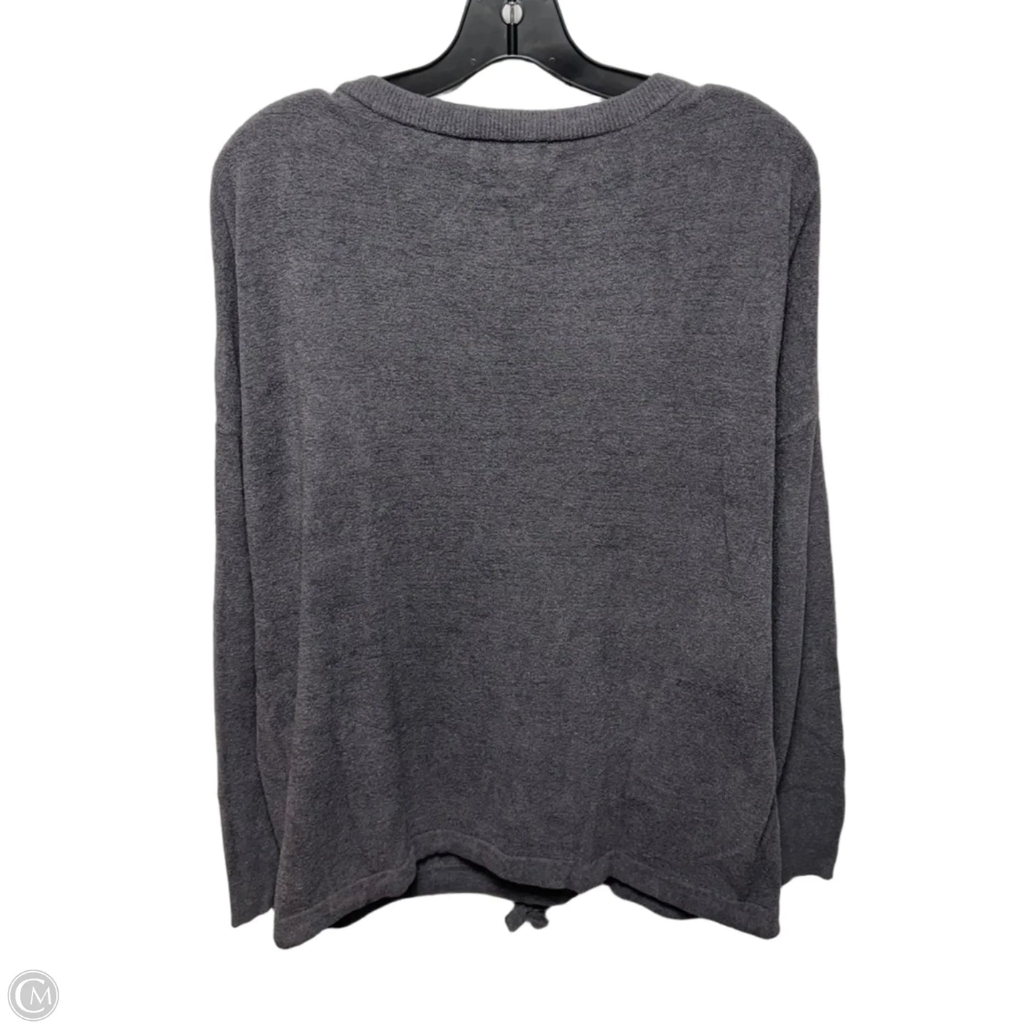 Top Long Sleeve By Barefoot Dreams In Grey, Size: L