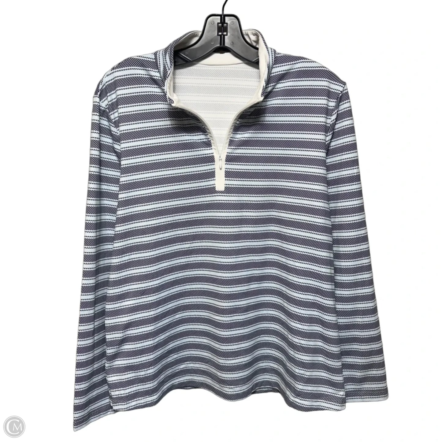Top Long Sleeve By J Mclaughlin In Striped Pattern, Size: Xl
